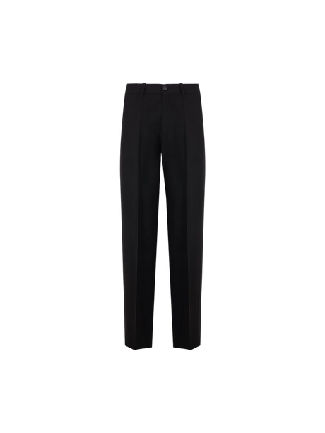 Regenerative Twill Oversized Pants-BALENCIAGA-JOHN JULIA