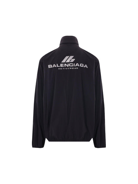 Stretch Nylon Activewear Windbreaker-BALENCIAGA-JOHN JULIA