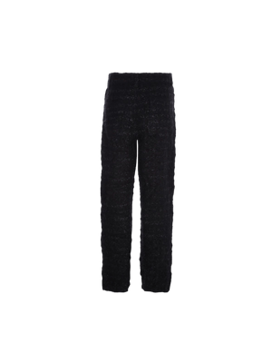 Textured Tweed Baggy Pants-BALENCIAGA-JOHN JULIA