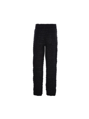 Textured Tweed Baggy Pants-BALENCIAGA-JOHN JULIA