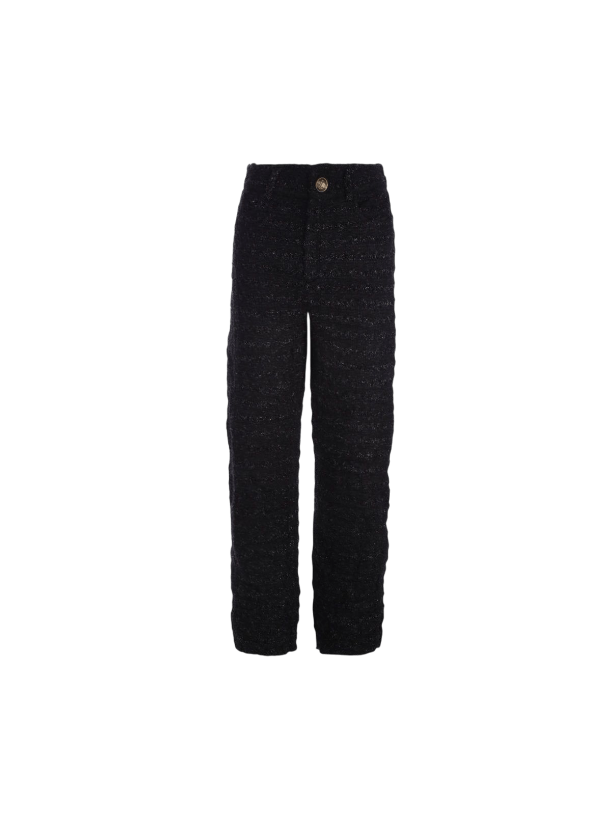 Textured Tweed Baggy Pants-BALENCIAGA-JOHN JULIA