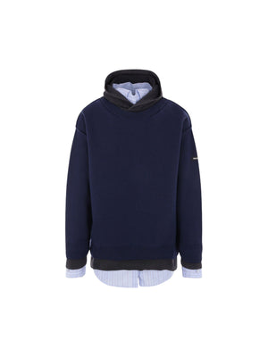 Trompe-l'oeil Layered Hoodie-BALENCIAGA-JOHN JULIA