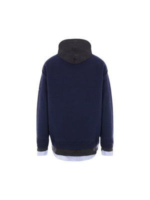 Trompe-l'oeil Layered Hoodie-BALENCIAGA-JOHN JULIA