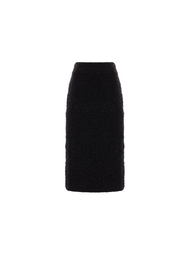 Tweed Pencil Skirt-BALENCIAGA-JOHN JULIA