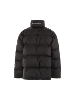 Wrap Nylon Oversized Padded Jacket-BALENCIAGA-JOHN JULIA