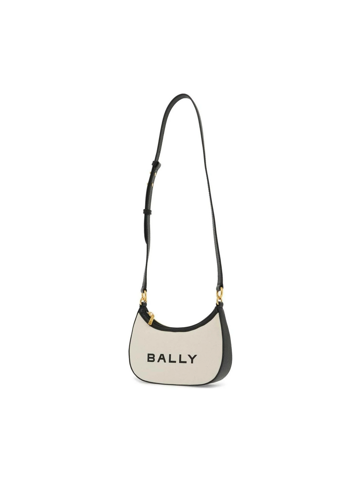 Bar Ellipse Organic Canvas Shoulder Bag.