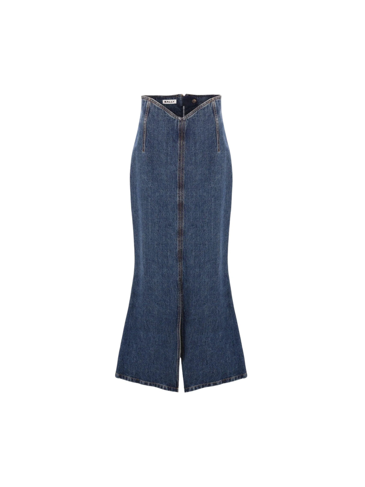 BALLY-Denim Mermaid Skirt-JOHN JULIA