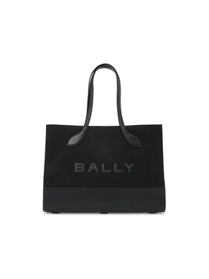 East/West Nylon and Leather Tote Bag - OS - Women > Bags > Tote bags