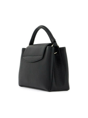 Leather Layka Top Handle Bag.