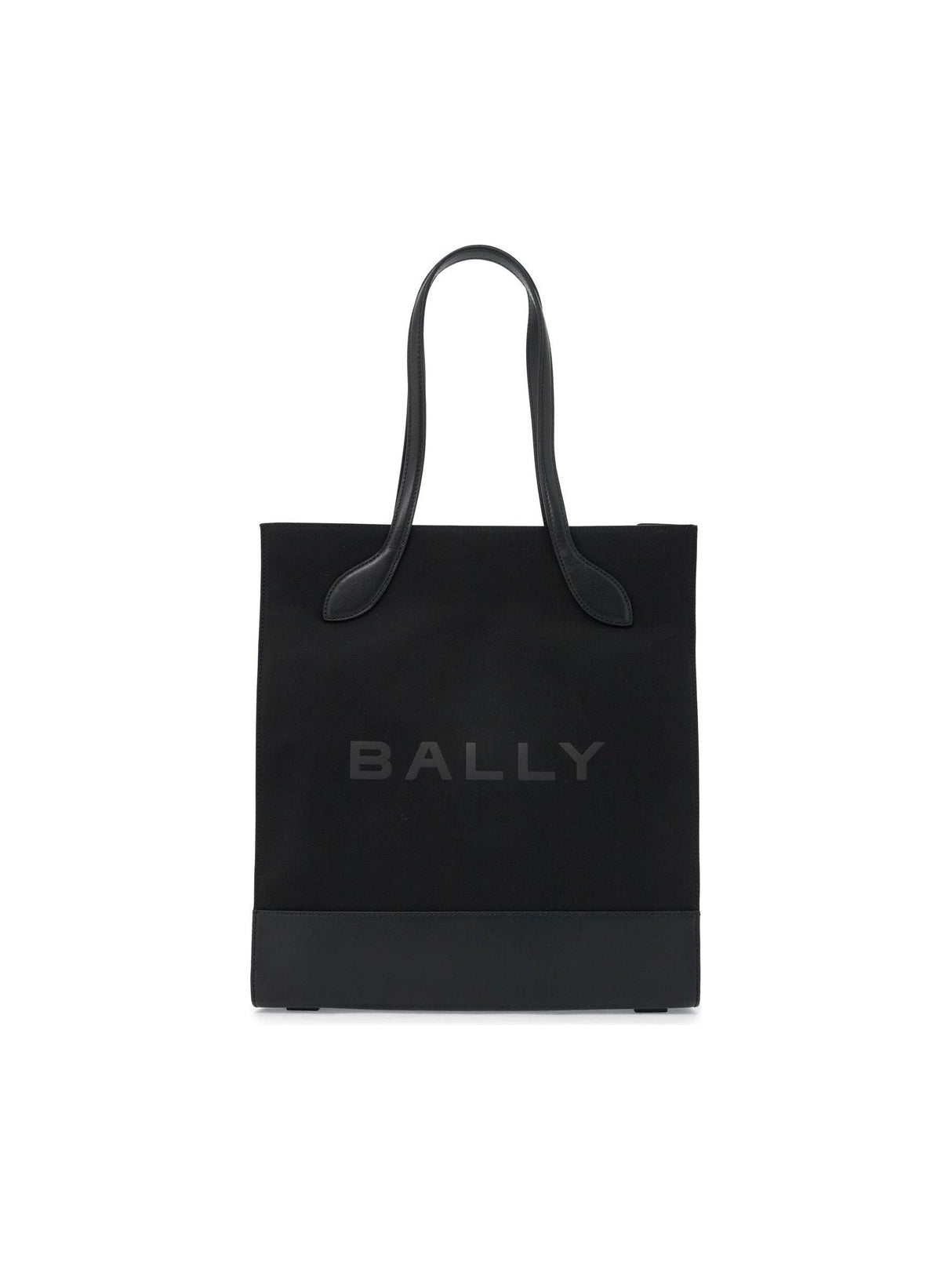 Nylon Leather Tote Bag