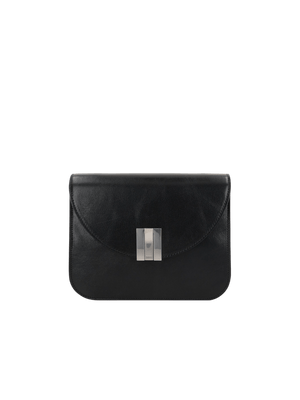 Ollam Shiny Leather Shoulder Bag-BALLY-JOHN JULIA