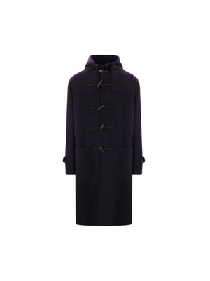 Oversize Wool Montgomery Coat-BALLY-JOHN JULIA