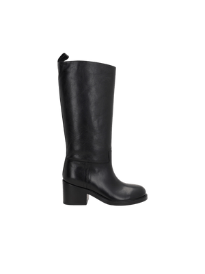 Peggy Smooth Leather Boots-BALLY-JOHN JULIA