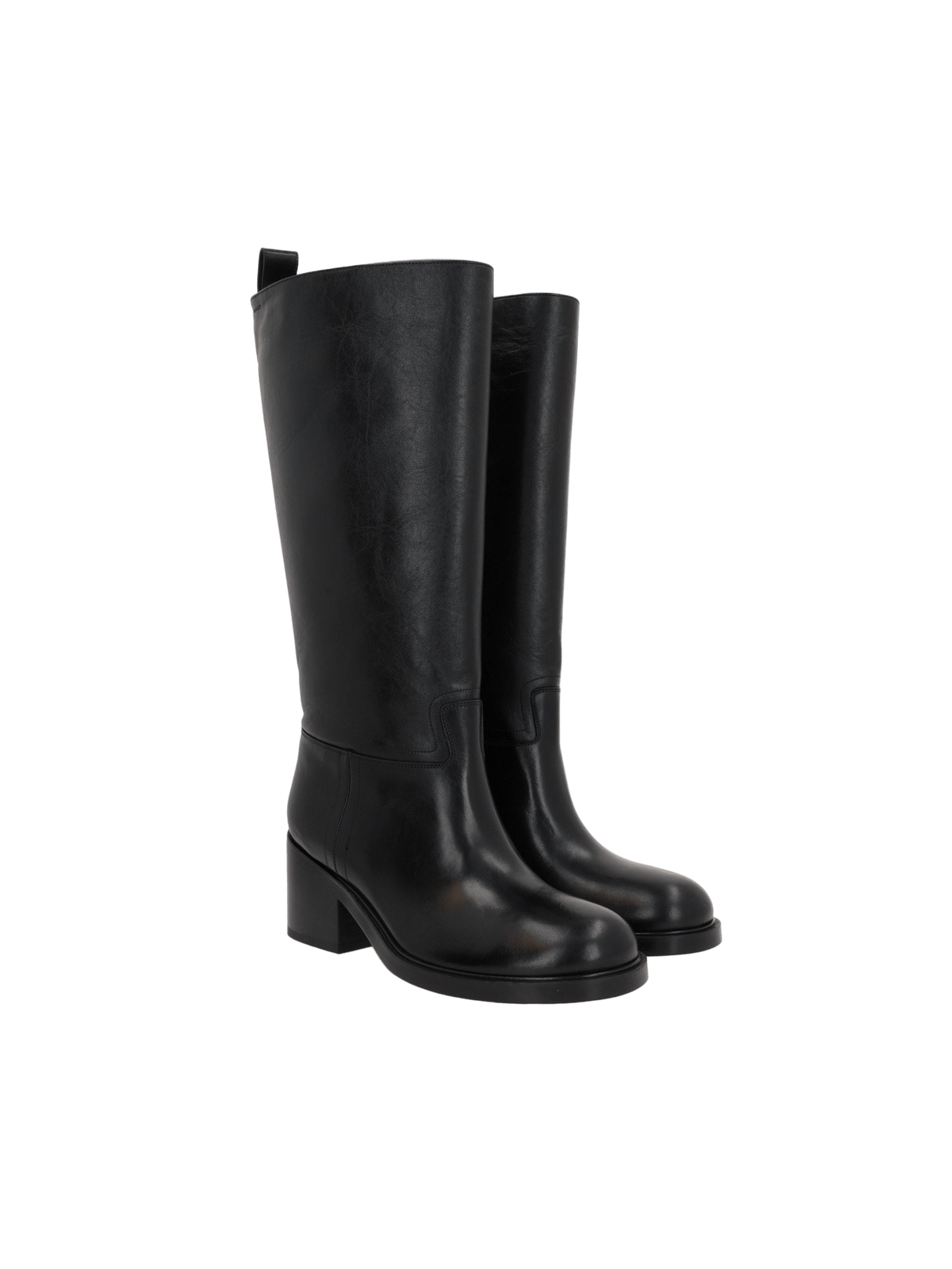 Peggy Smooth Leather Boots-BALLY-JOHN JULIA