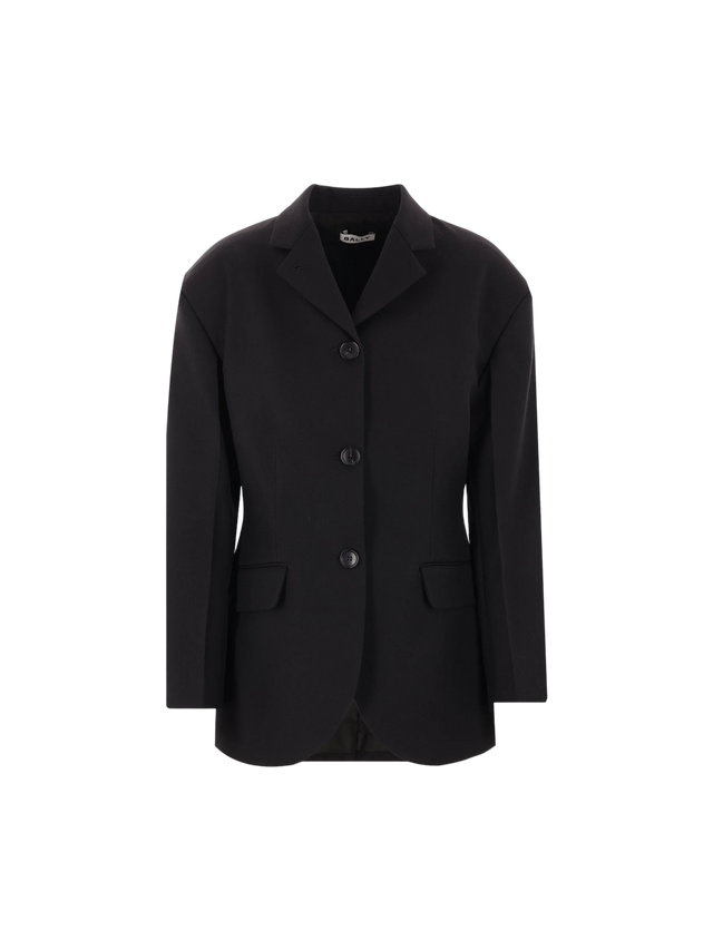 Single-breasted Drill Jacket-BALLY-JOHN JULIA