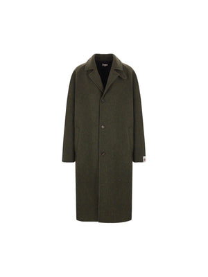 Single-breasted Wool Felt Coat-BALLY-JOHN JULIA