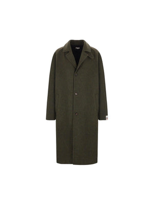 Single-breasted Wool Felt Coat-BALLY-JOHN JULIA