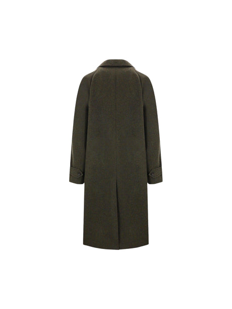 Single-breasted Wool Felt Coat-BALLY-JOHN JULIA