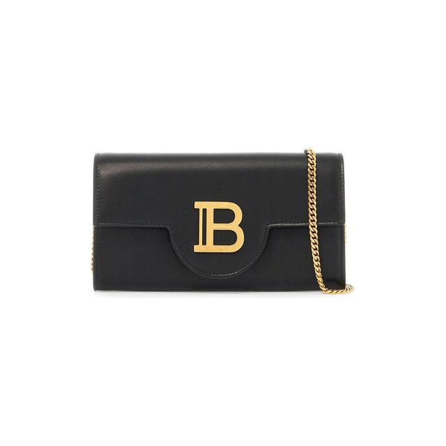 B-Buzz Calfskin Leather Wallet on a Chain.