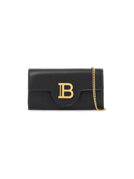 B-Buzz Calfskin Leather Wallet on a Chain.