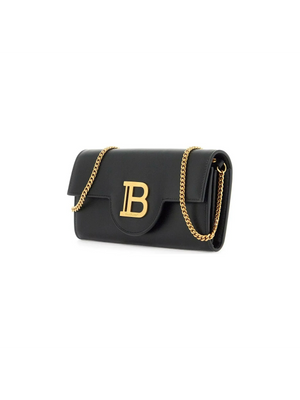 B-Buzz Calfskin Leather Wallet on a Chain.