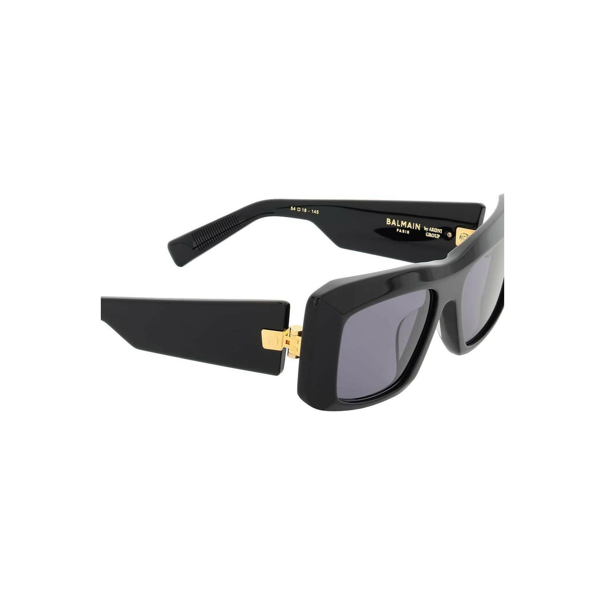 Black and Gold 'Envie' Sunglasses BALMAIN JOHN JULIA.