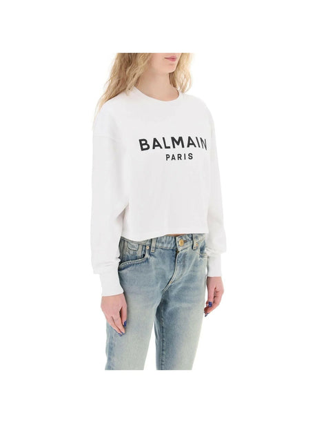 Cropped Sweatshirt BALMAIN