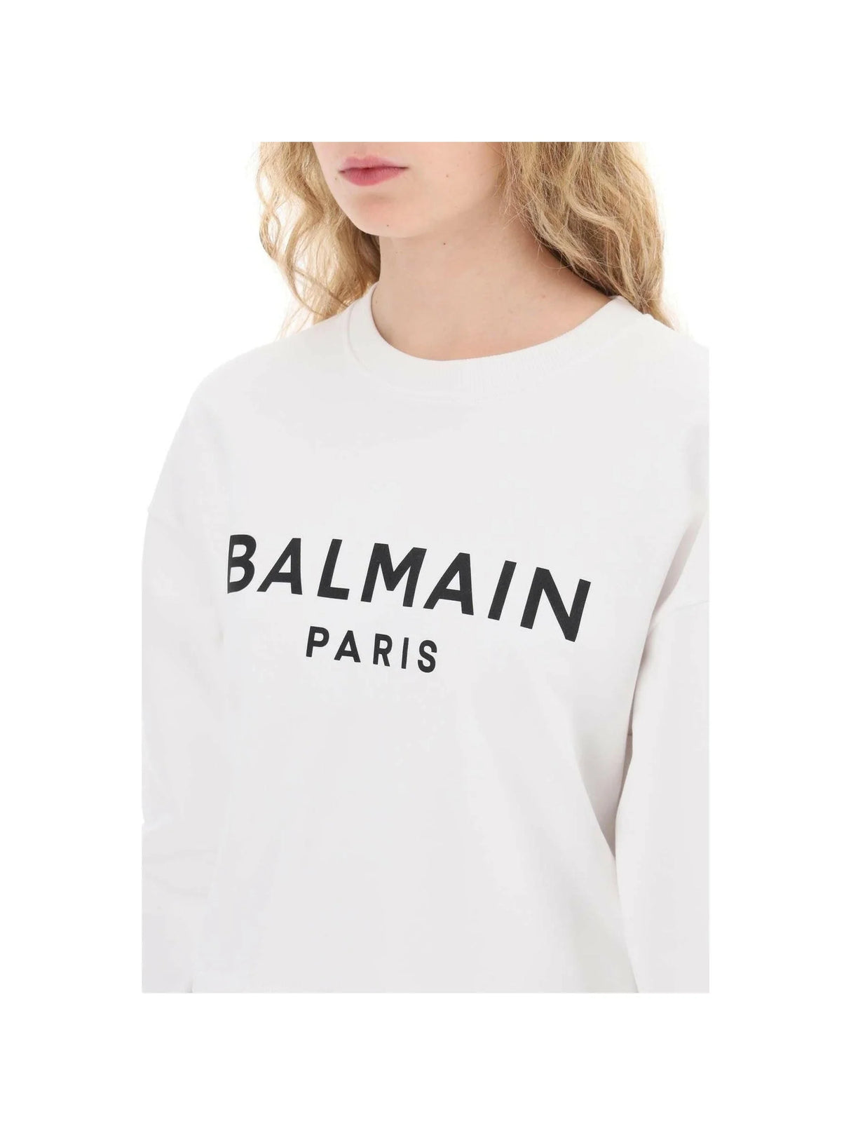 Cropped Sweatshirt BALMAIN