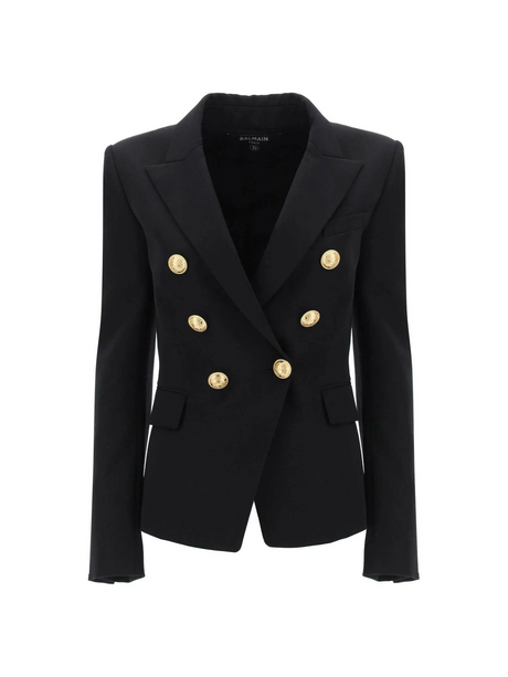 Fitted Double-Breasted Jacket BALMAIN JOHN JULIA.