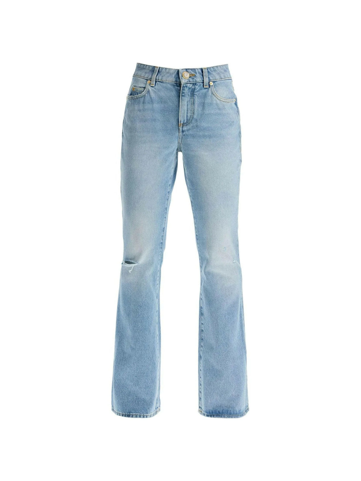 Flared Denim Jeans.