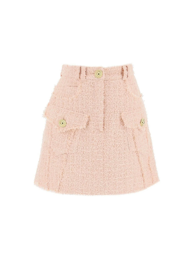 Mini Skirt In Tweed BALMAIN JOHN JULIA.