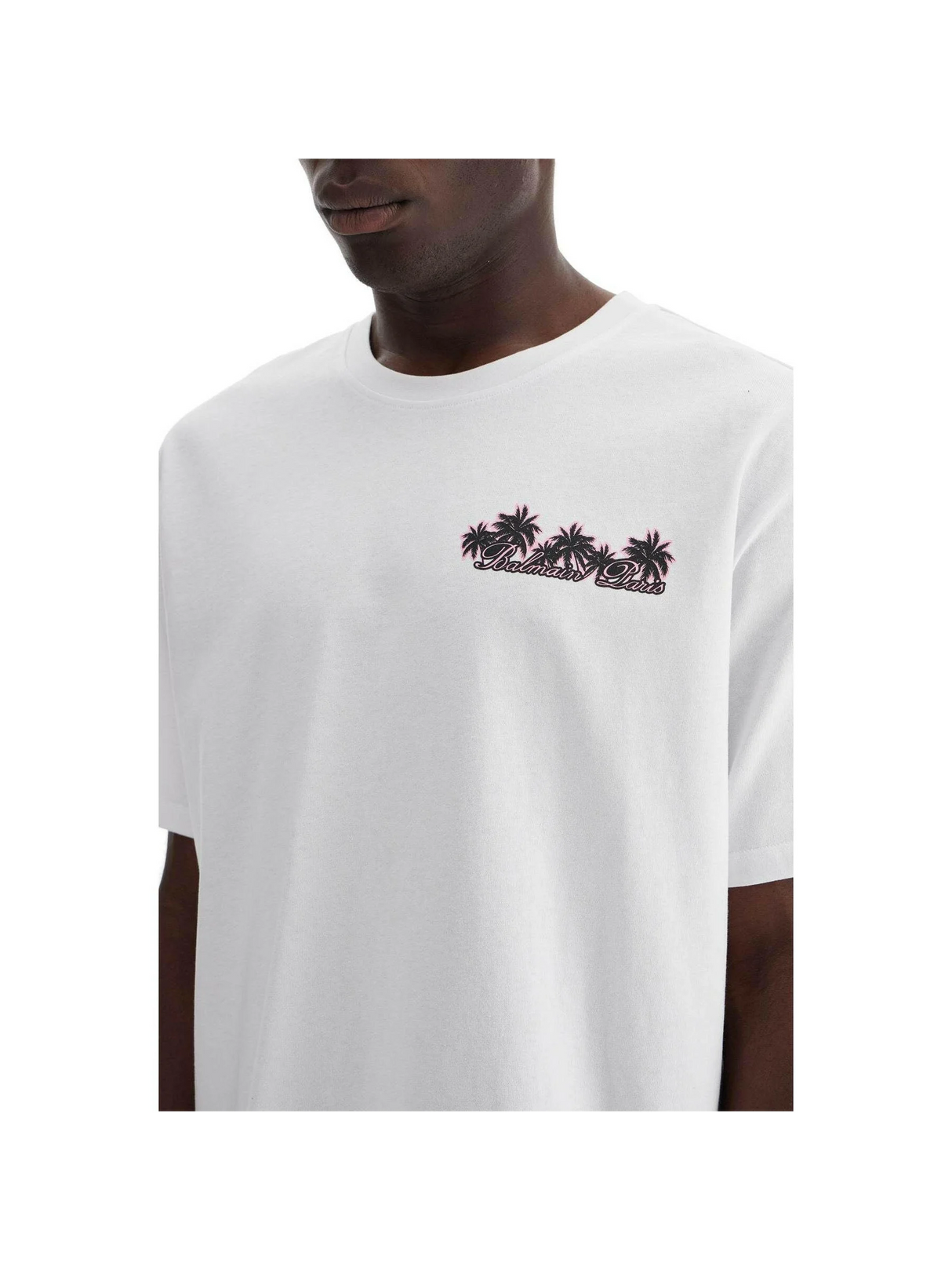 Organic Cotton Club Balmain Signature T-Shirt.