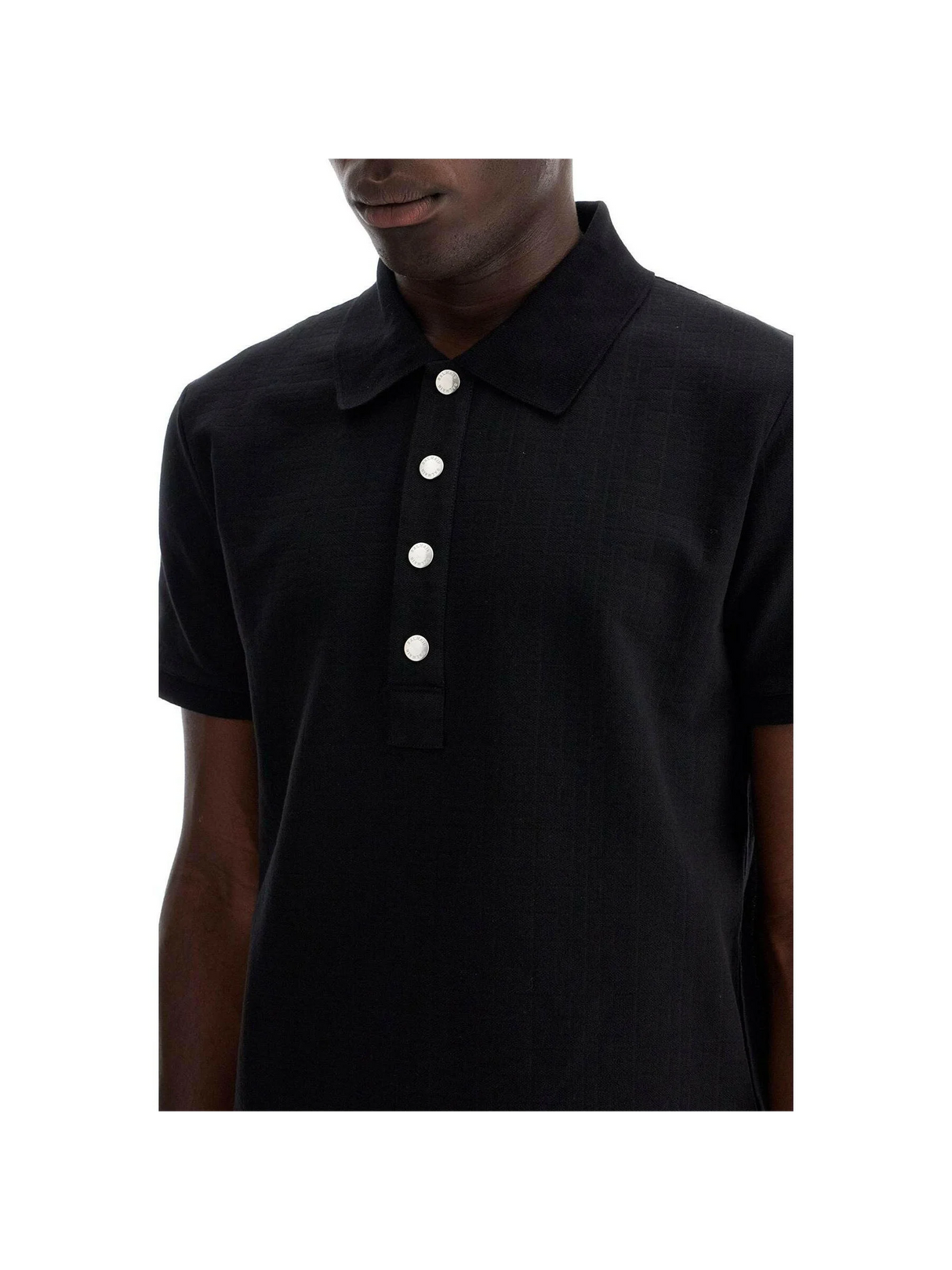 PB Labyrinth Jacquard Polo Shirt.