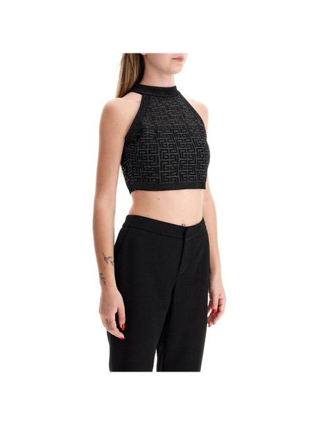 PB Labyrinth Lurex Knit Top.