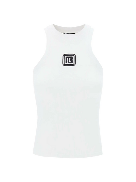 Retro PB Embroidery Tank Top.