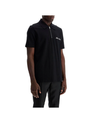 Signature Short-Sleeved Polo Shirt.