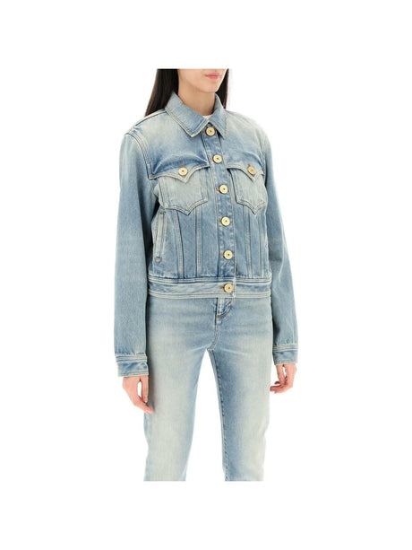 Western Denim Jacket BALMAIN JOHN JULIA.