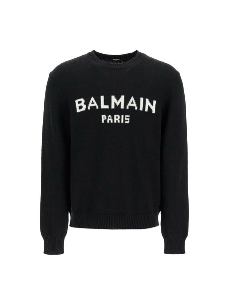 Wool Balmain Paris Sweater.