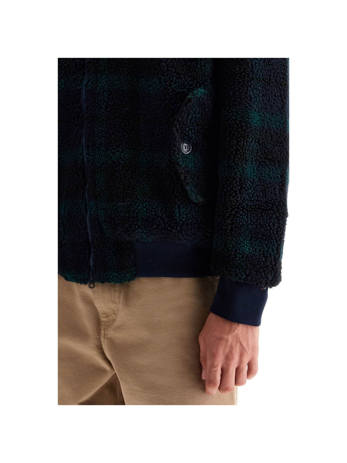 G9 Curly Fleece Plaid Jacket - Men > Clothing > Jackets and Blazers > Casual jackets