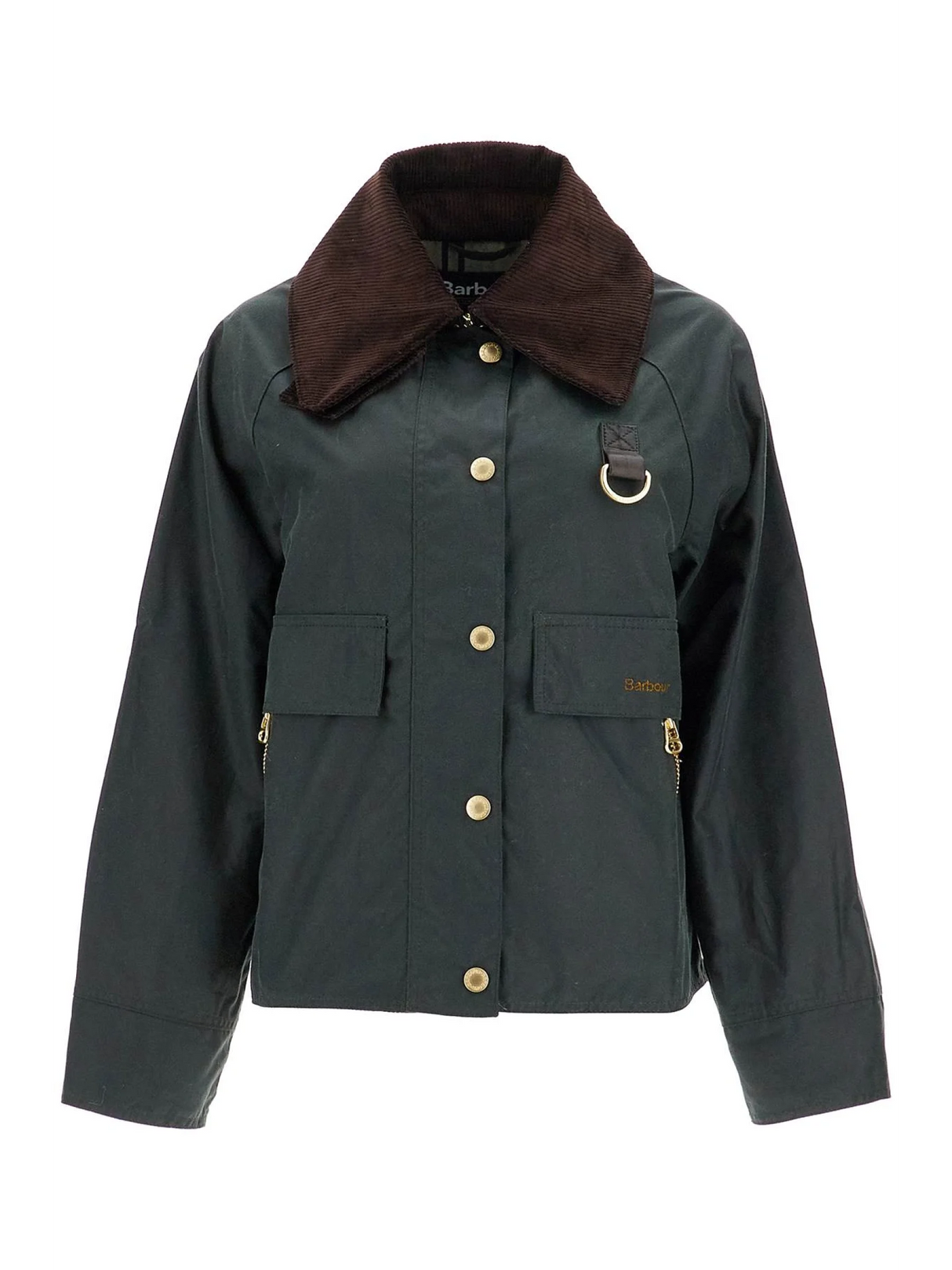 A-line Cotton Waxed Jacket