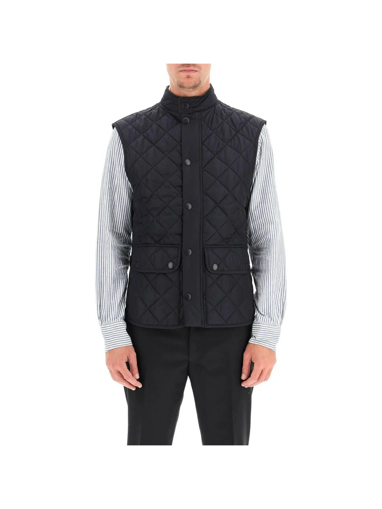 Navy Lowerdale Vest BARBOUR JOHN JULIA.