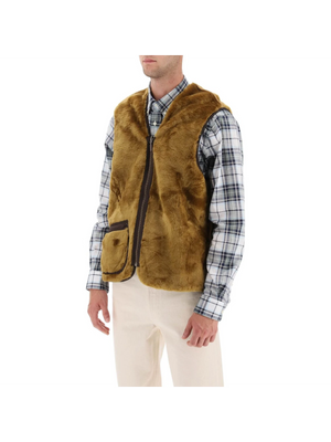 Reversible Vest Pile and Knitted Design - Men > Clothing > Outerwear > Vests