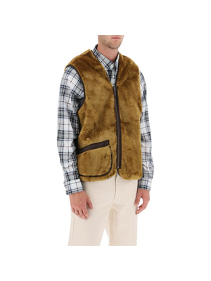 Reversible Vest Pile and Knitted Design - Men > Clothing > Outerwear > Vests