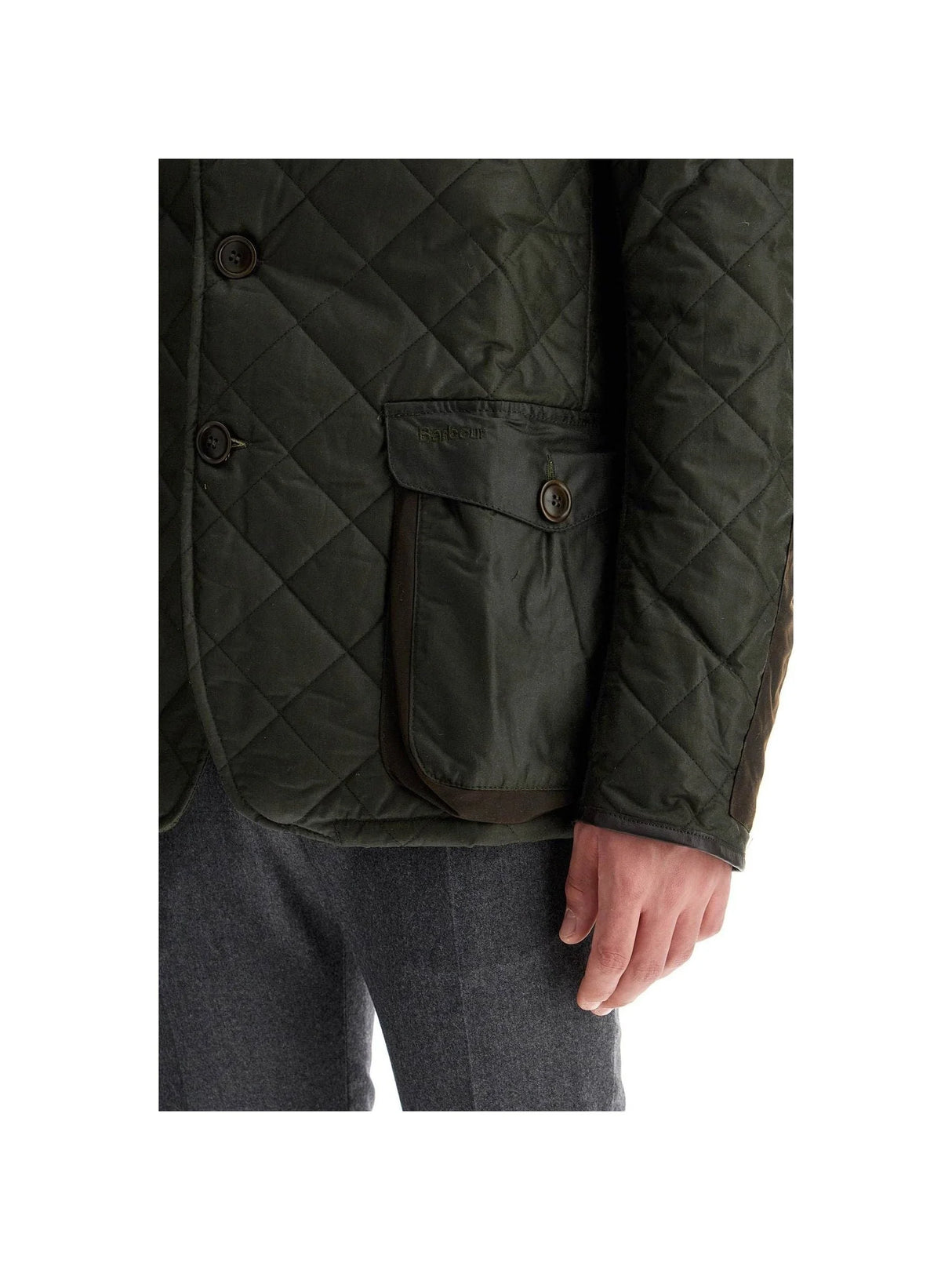 Jacket With Quilted Wax Finish