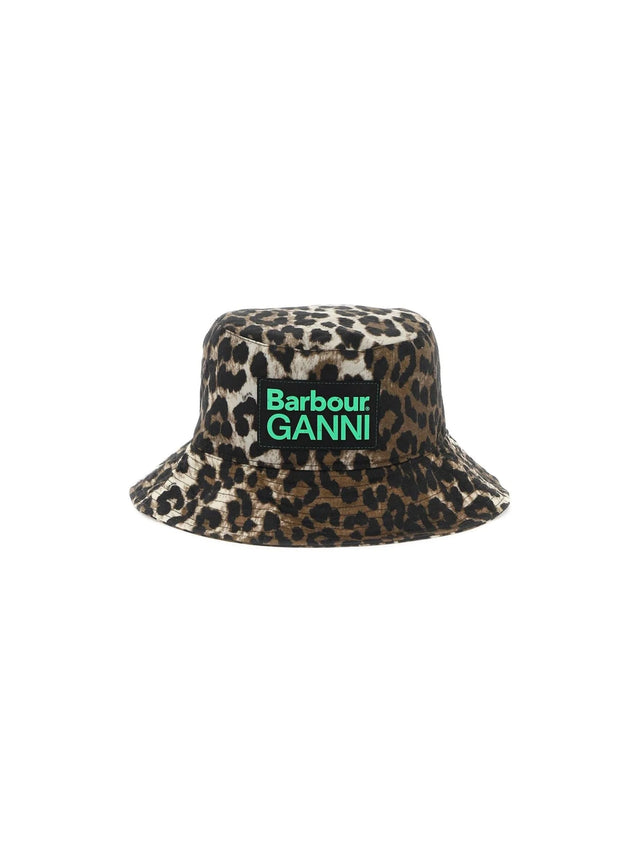 Waxed Leopard Print Bucket Hat - XXS - Women > Accessories > Hats and hair accessories > Hats