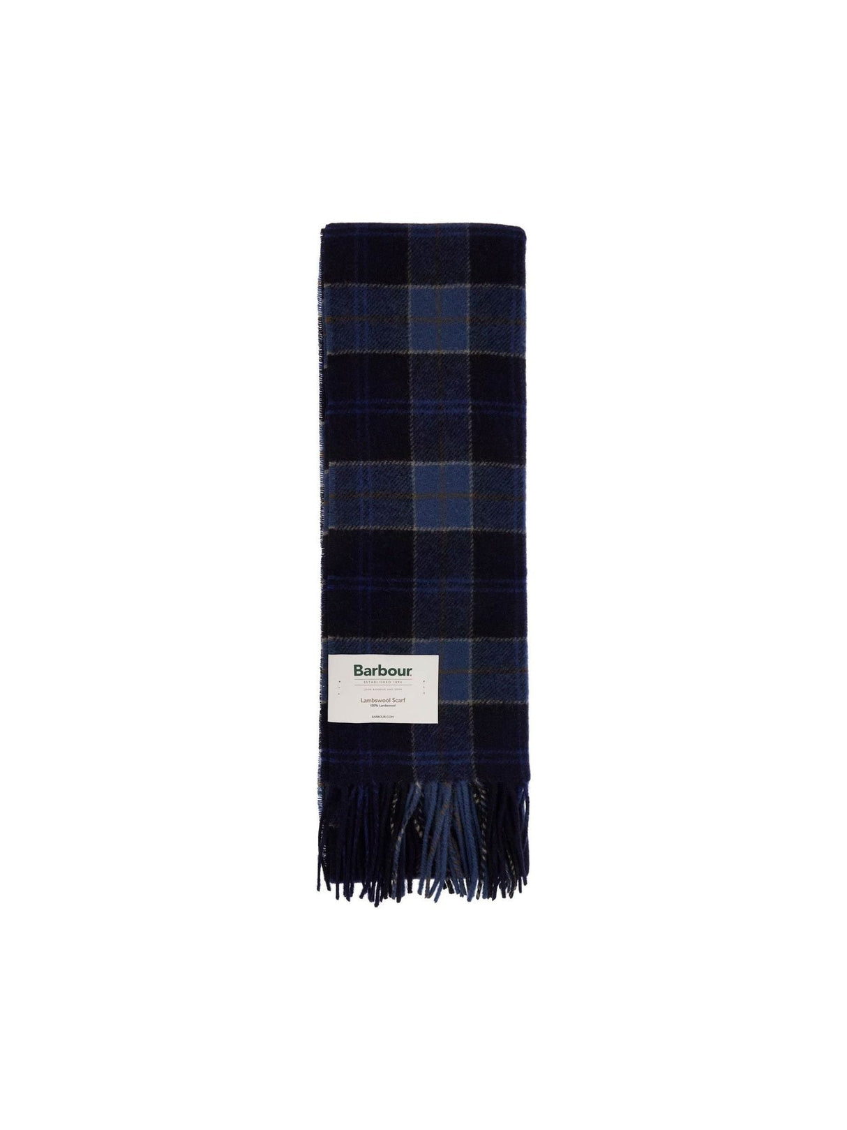 Wool Tartan Scarf For