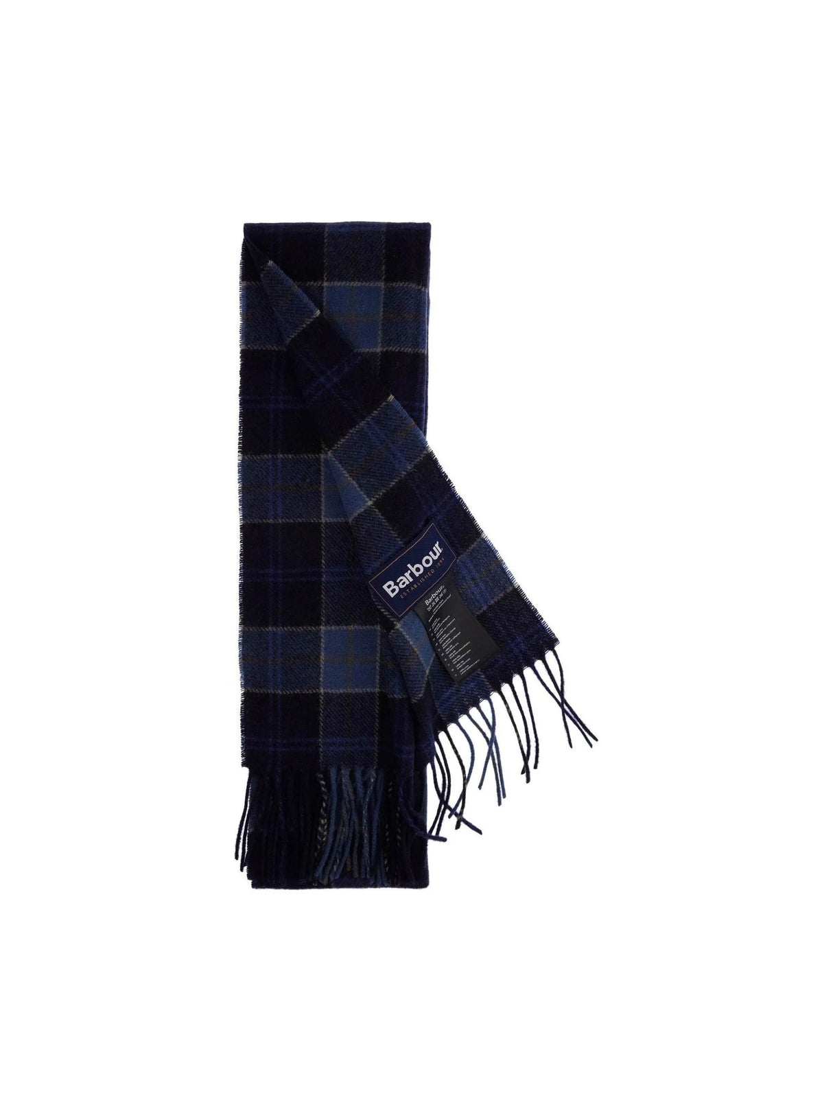 Wool Tartan Scarf For