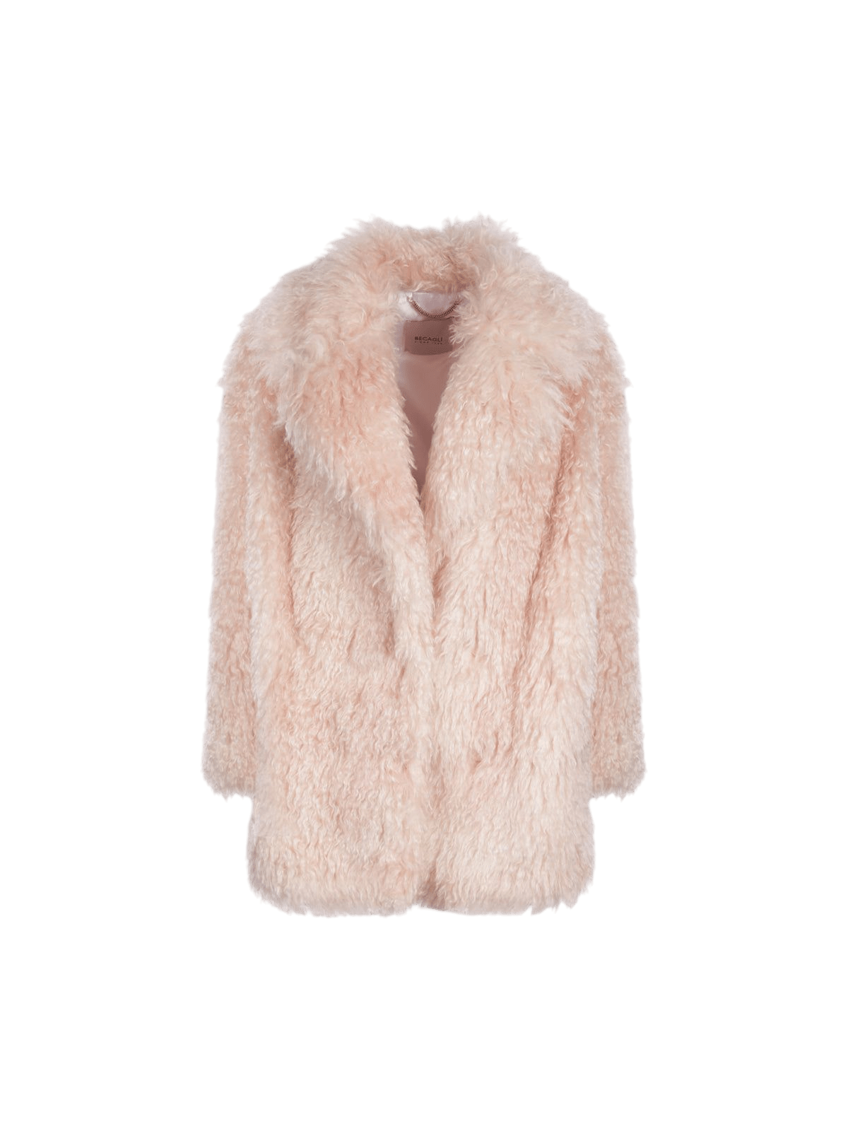 Mohair Fur Single-breasted Jacket-BECAGLI-JOHN JULIA