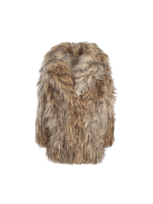 Mohair Fur Single-breasted Jacket-BECAGLI-JOHN JULIA