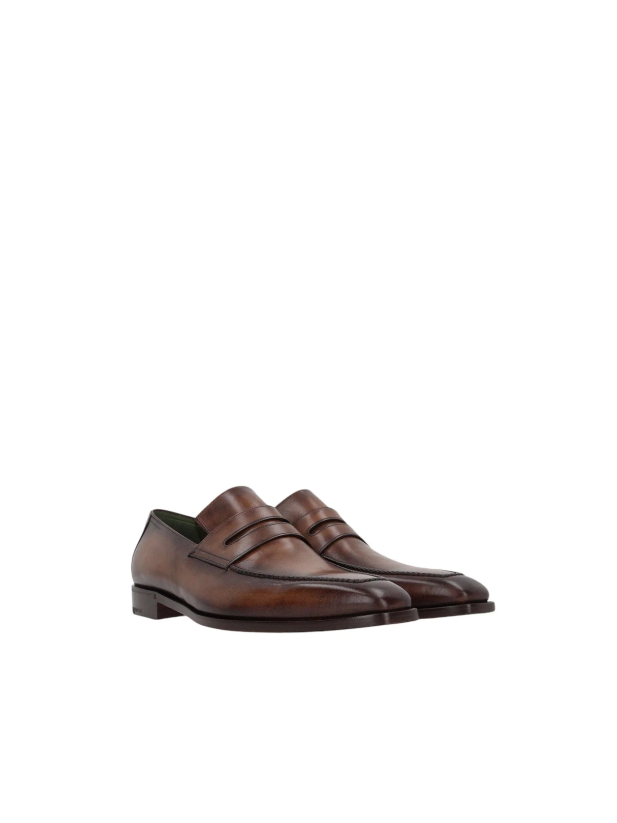 BERLUTI-Andy Demesure Venezia Leather Loafers-JOHN JULIA